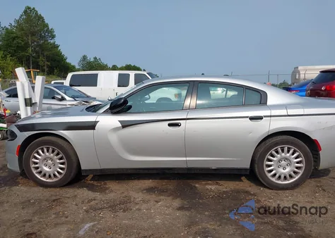 2019 Dodge Charger Police z USA, uszkodzony, nr VIN 2C3CDXKT7KH600485